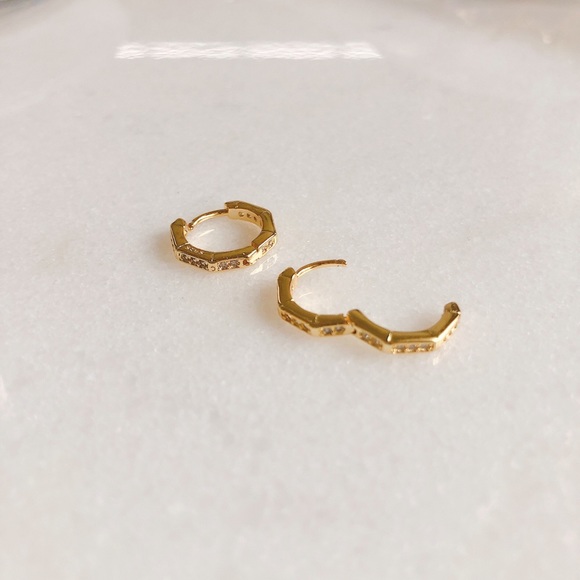 S925 silver hoop earrings - Picture 3 of 7